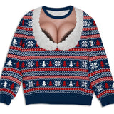 Christmas Joke Personalized All-Over-Print Sweatshirt