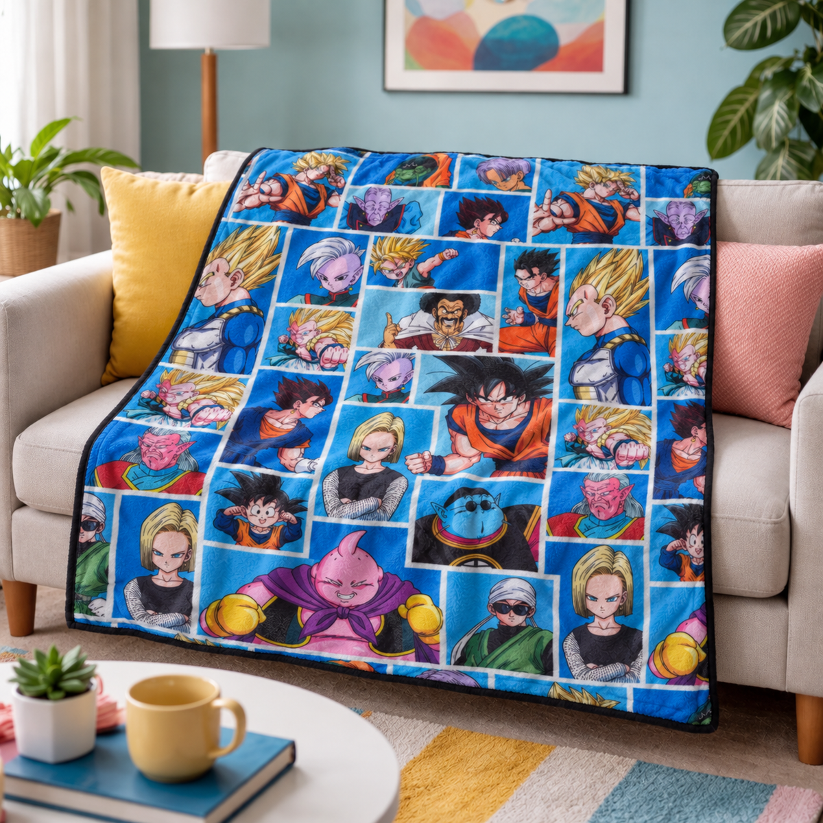 Ultimate Warrior Legends and Superpower Battle Adventure Blanket