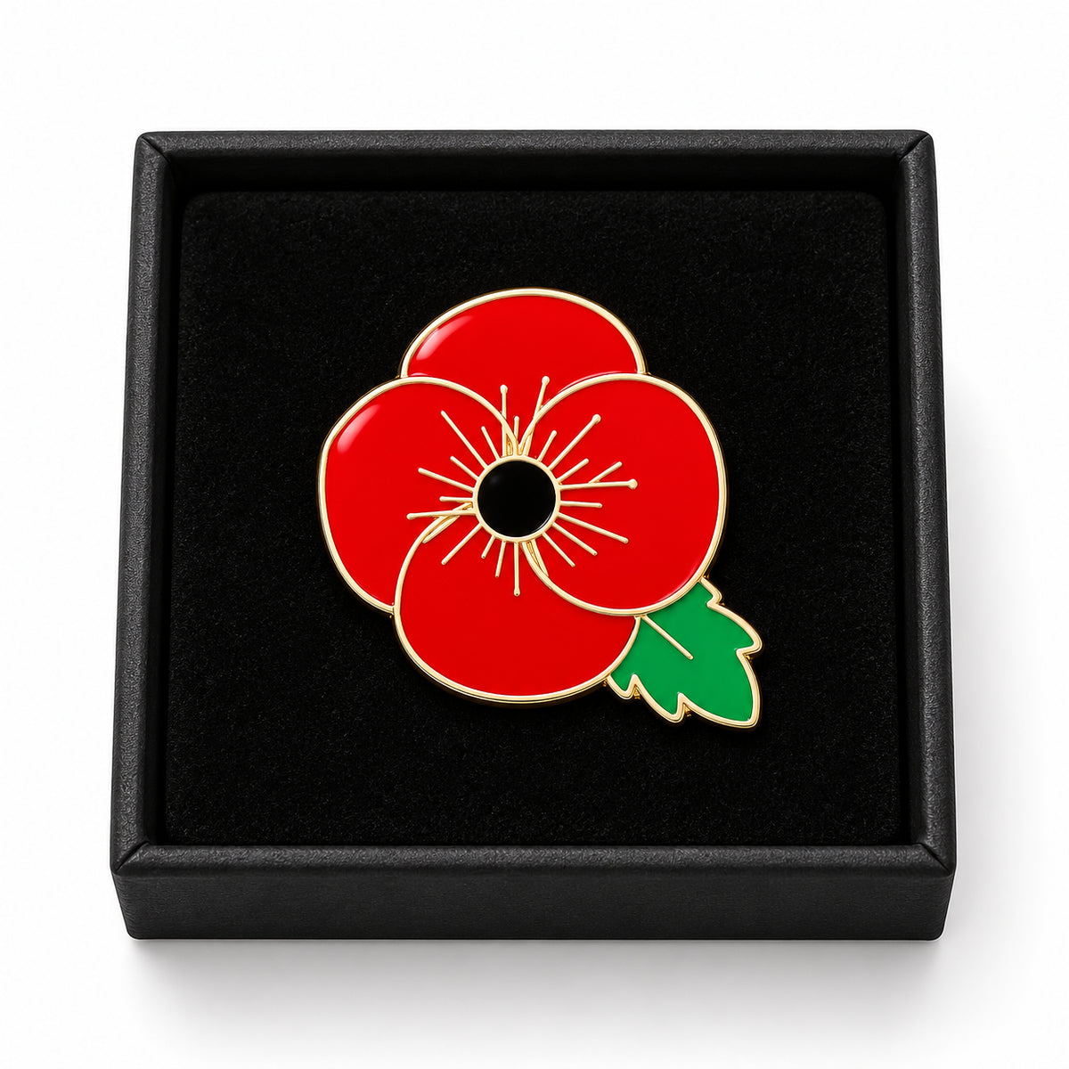 🌺 Limited Edition Red Poppy 111th Anniversary Remembrance Brooch