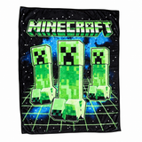 Creeper Galaxy Friends Throw Blanket
