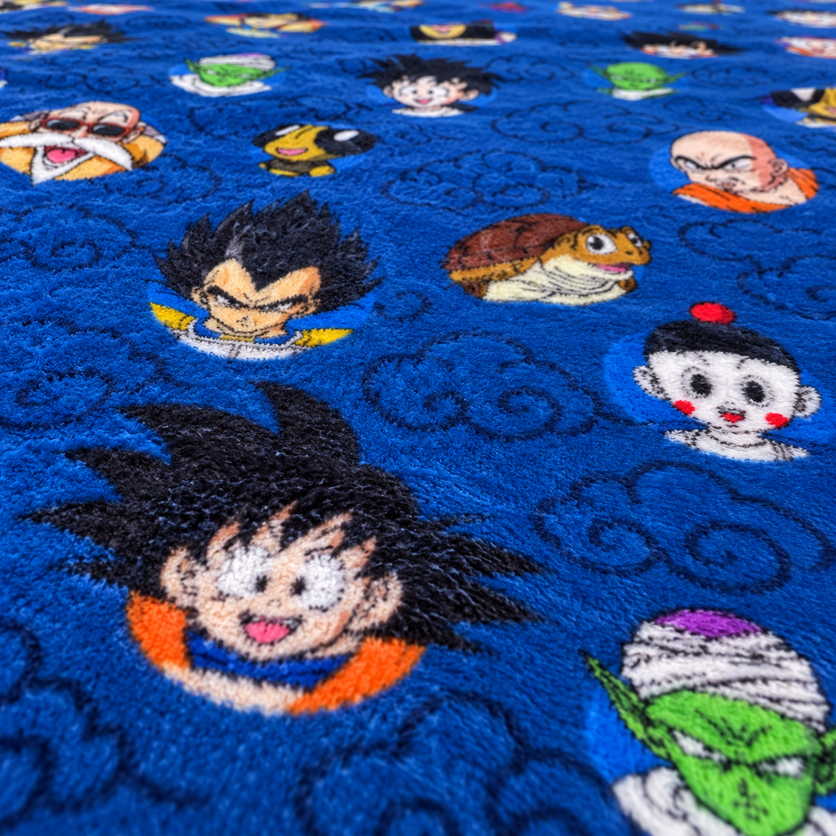 Blue Galaxy Adventure Heroes and Legendary Warriors Blanket