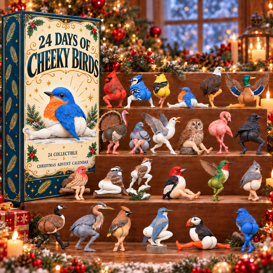 24 Days of Cheeky Birds – Quirky Bird Advent Calendar