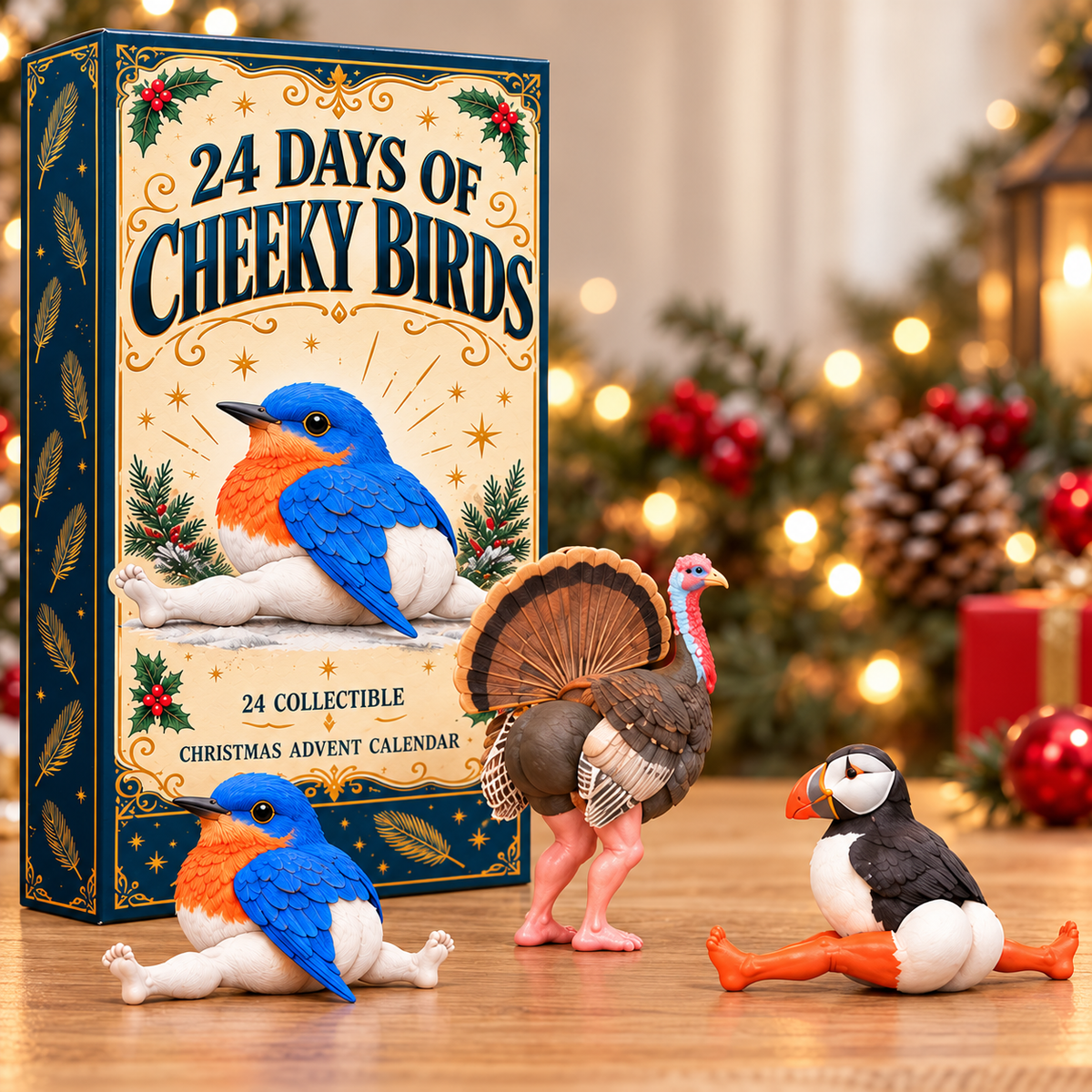 24 Days of Cheeky Birds – Quirky Bird Advent Calendar