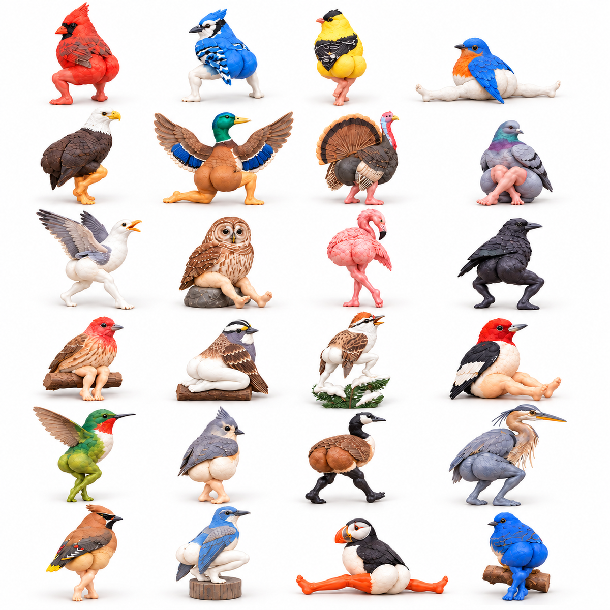 24 Days of Cheeky Birds – Quirky Bird Advent Calendar