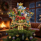 40 Years Of The Myth Personalized Christmas Tree Topper