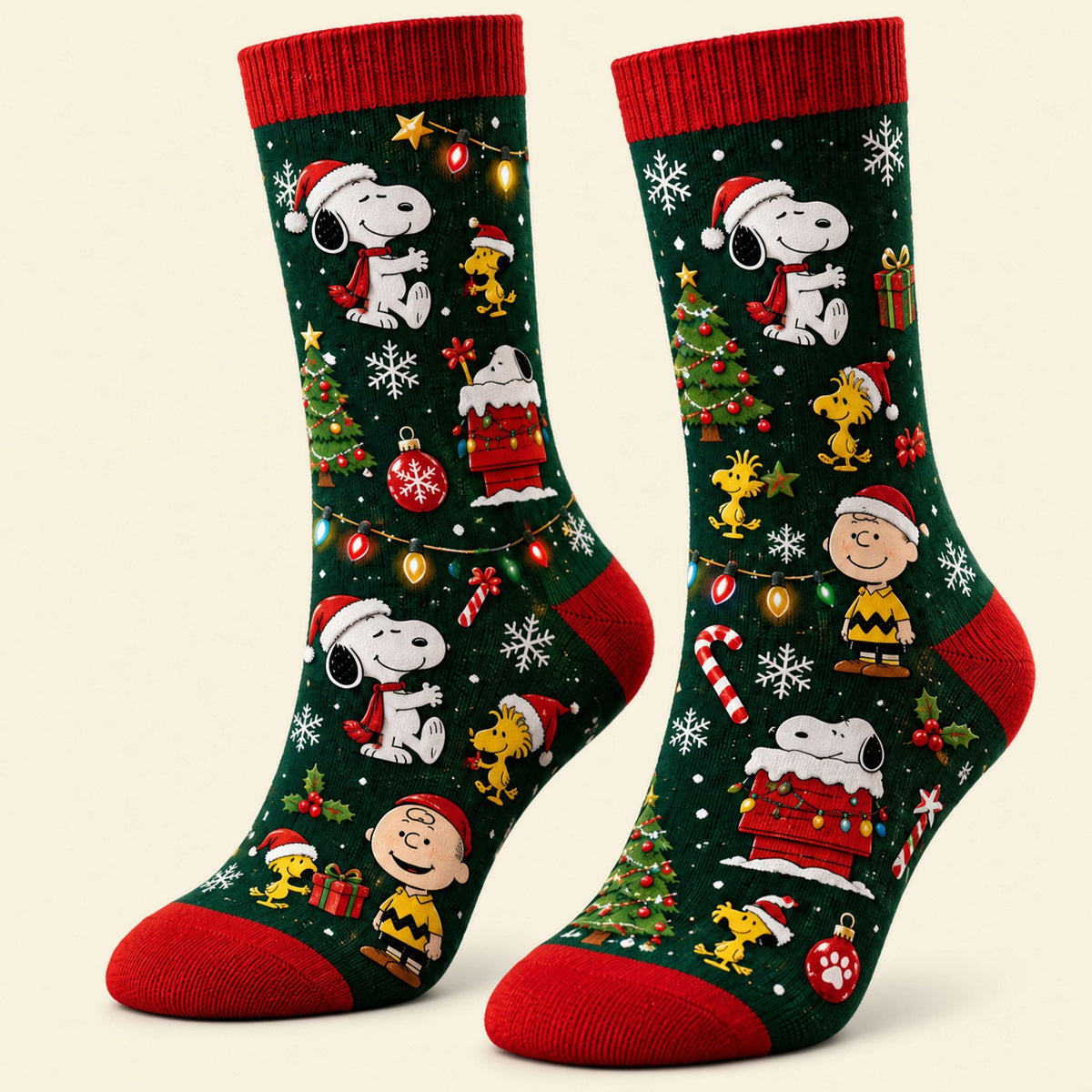 Christmas Movie Watching Personalized Socks