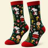 Christmas Movie Watching Personalized Socks