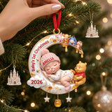 A Little Dreamer's First Christmas Personalized Baby Ornament