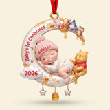 A Little Dreamer's First Christmas Personalized Baby Ornament