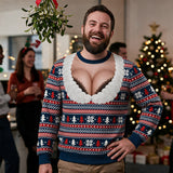 Christmas Joke Personalized All-Over-Print Sweatshirt