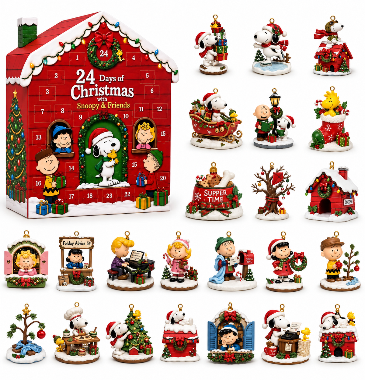 Snoopy Advent Calendar 2026 – 24 Days of Christmas