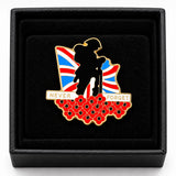 🌺 Limited Edition Red Poppy 111th Anniversary Remembrance Brooch