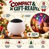 Christmas Galaxy Night Light Projector – Cozy Holiday Glow