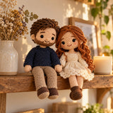 Custom Couple Crochet Dolls from Photo – lifestyle