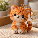 Custom Crochet Keychain from Drawing or Photo – handmade crochet detail