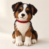Custom Crochet Pet Portrait from Photo