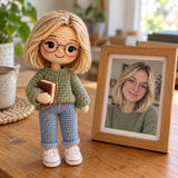 Custom Crochet Portrait Doll from Photo – made from your photo