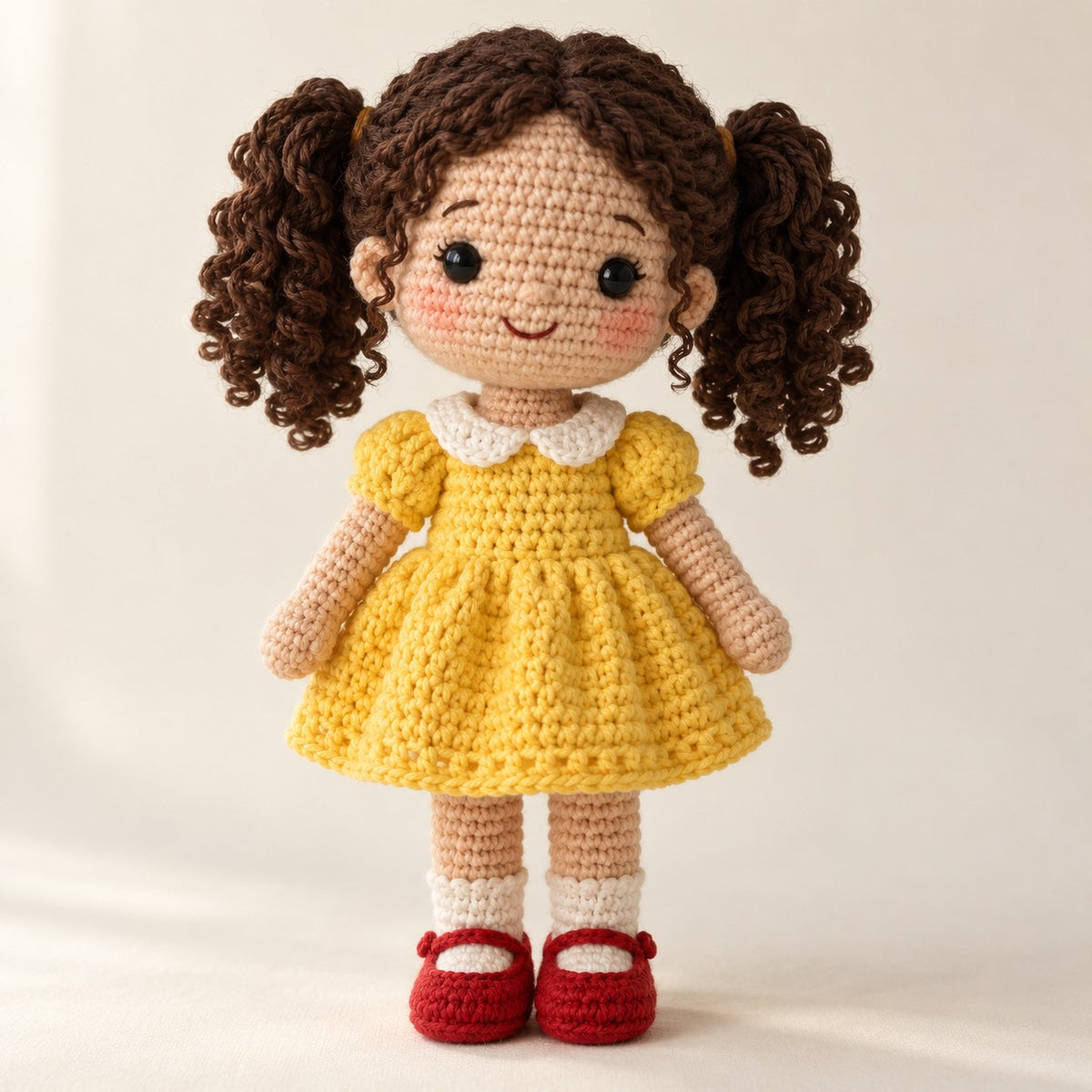 Custom Look-Alike Crochet Doll from Photo