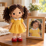 Custom Look-Alike Crochet Doll from Photo – made from your photo