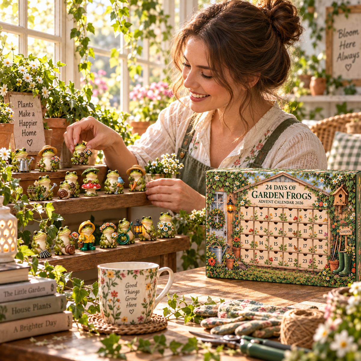Garden Frog Advent Calendar – 24 Little Frog Friends