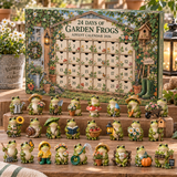 Garden Frog Advent Calendar – 24 Little Frog Friends