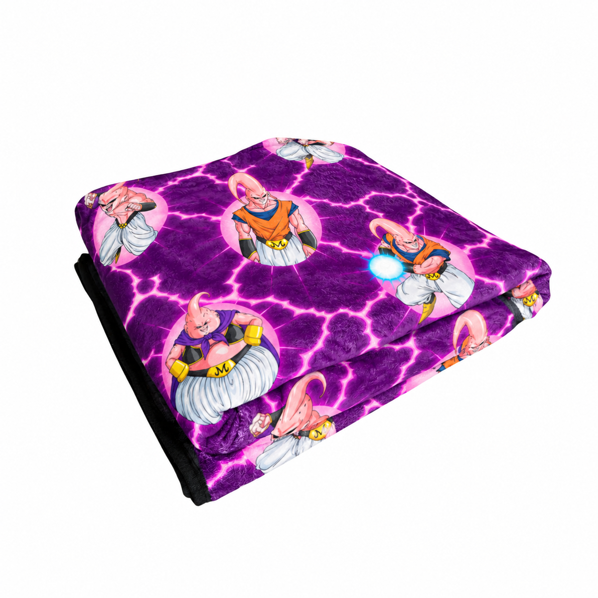 Purple Lightning Power Battle and Epic Warrior Legends Blanket