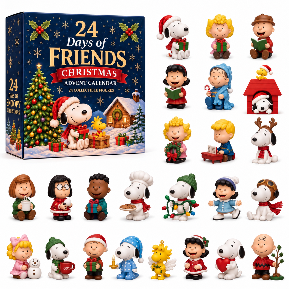 24 Days of Holiday Friends – Advent Calendar