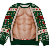 Christmas Funny Couple Personalized All-Over-Print Sweatshirt