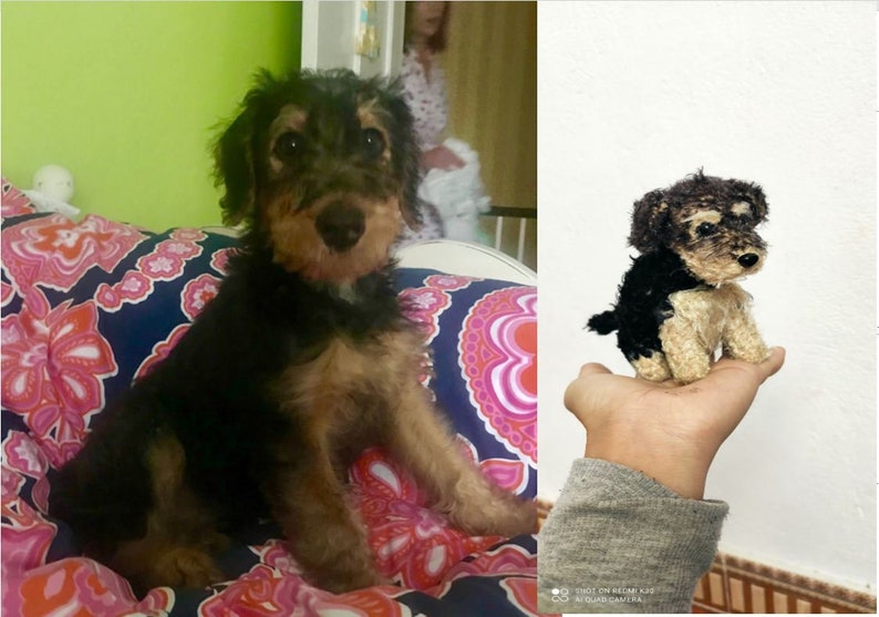 Craftzily - Custom Crochet Dog, Custom Stuffed Dog, Crochet Pet Memorial