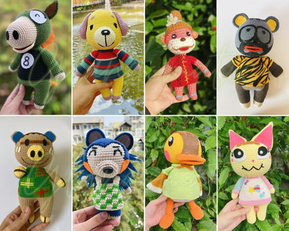 Craftzily - Custom Animal Crossing Crochet Plush - Any Character