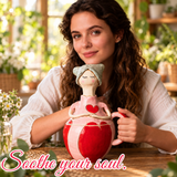 Handmade-Look Fairy Mug & Storage Jar – 2-in-1 Ceramic Keepsake