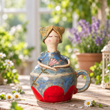 Handmade-Look Fairy Mug & Storage Jar – 2-in-1 Ceramic Keepsake