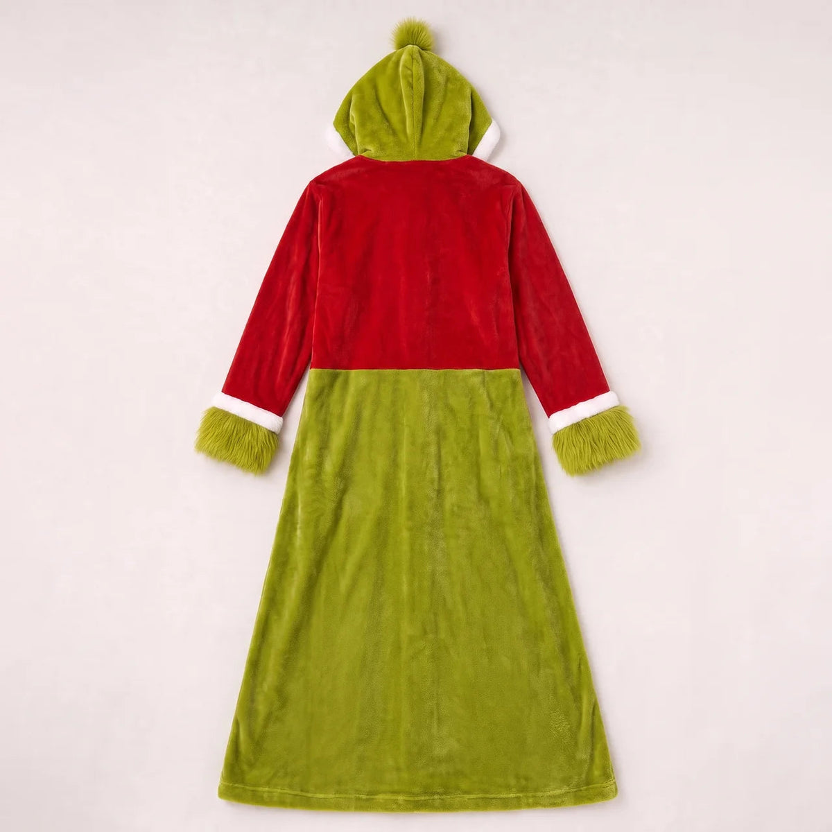 Christmas Grump Heated Hooded Robe – Sherpa Lined