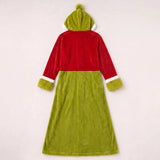 Christmas Grump Heated Hooded Robe – Sherpa Lined