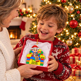 Personalized Family Acrylic Ornament – Building Joy All Season Long