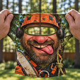 Funny Arborist Tree Climber Face Mask Balaclava