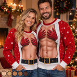 Boldly Merry Together Personalized 3D Sweatshirt