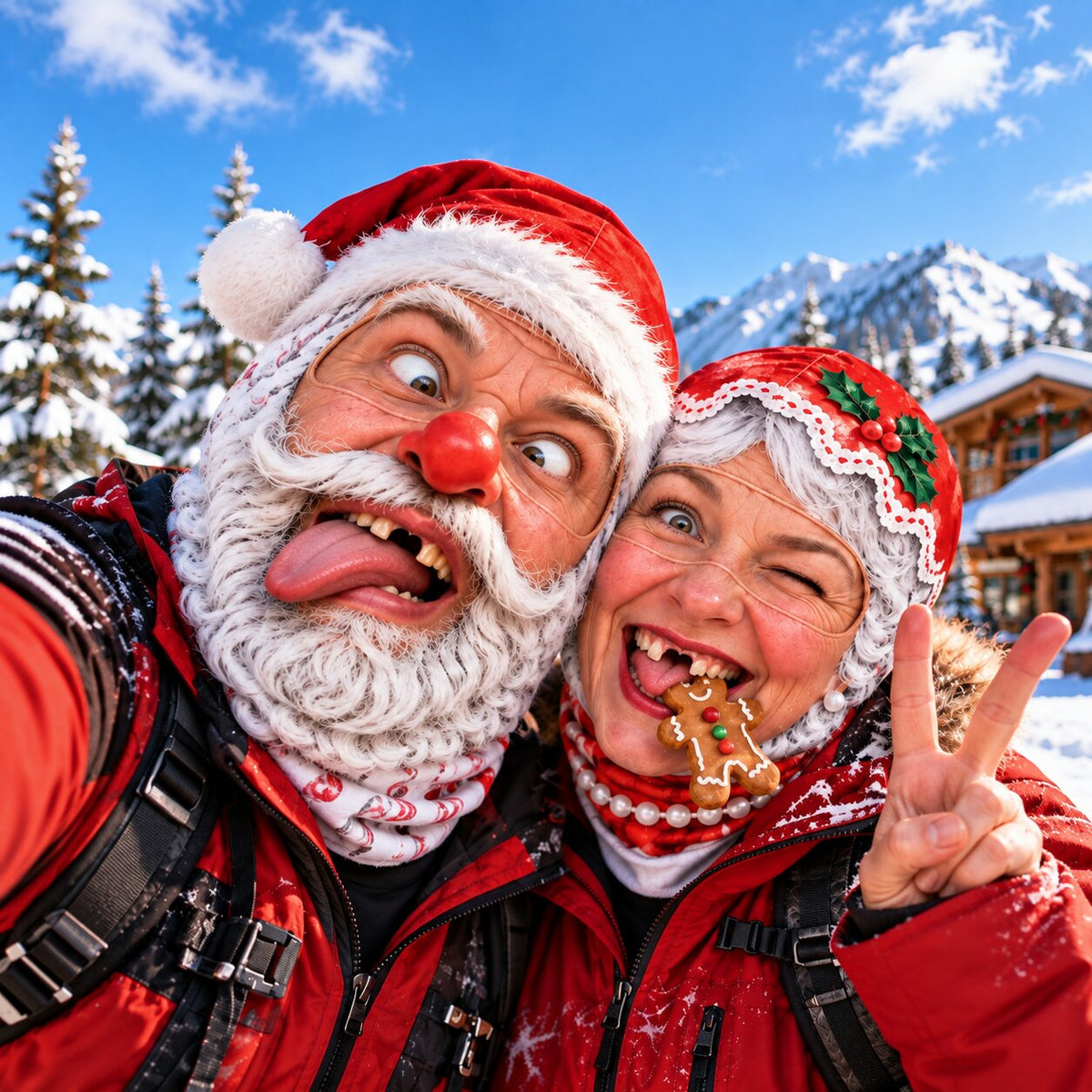 Together We Make Christmas Look Dumb Face Mask Balaclava