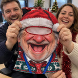 Secret Santa Funny Face Mask Balaclava