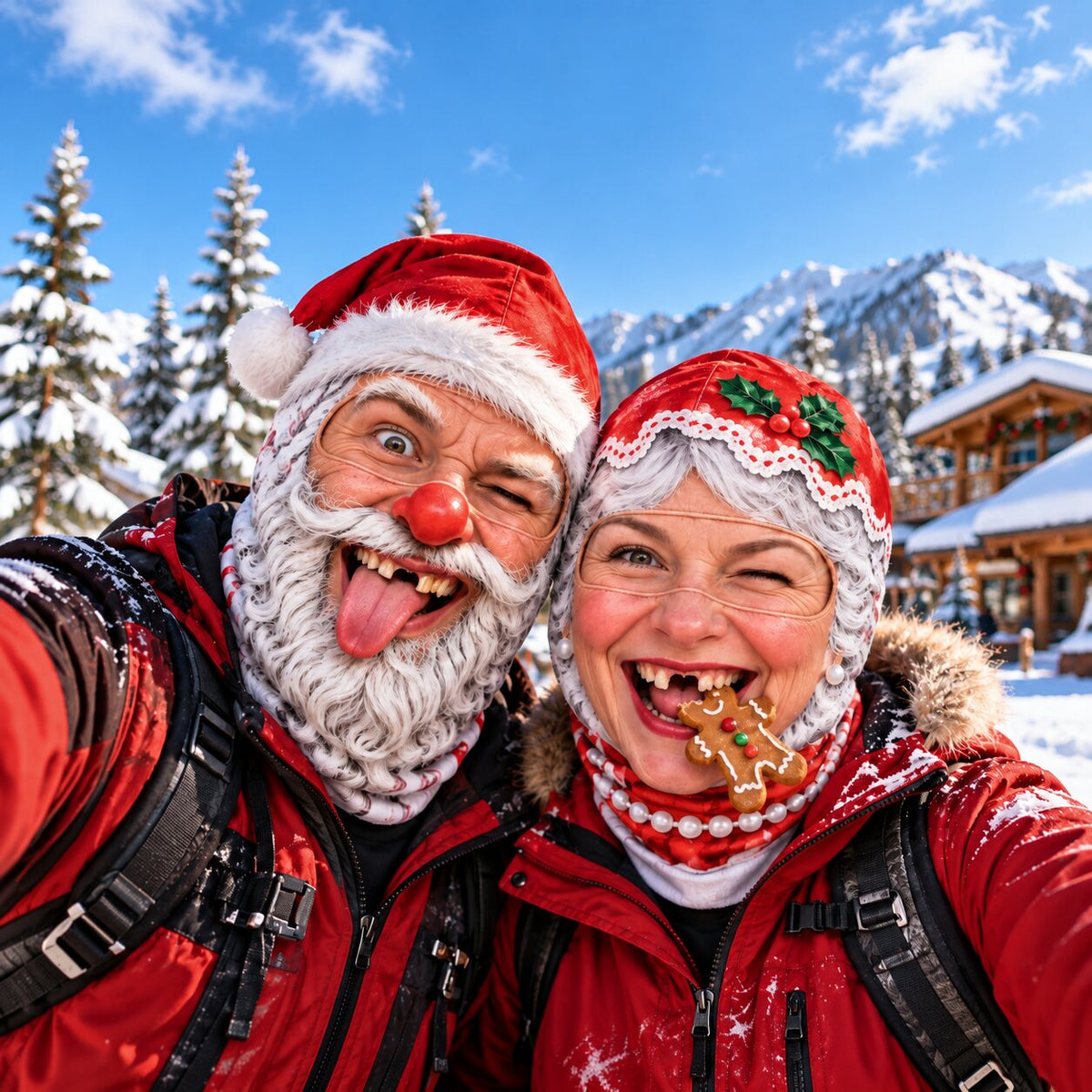 Together We Make Christmas Look Dumb Face Mask Balaclava