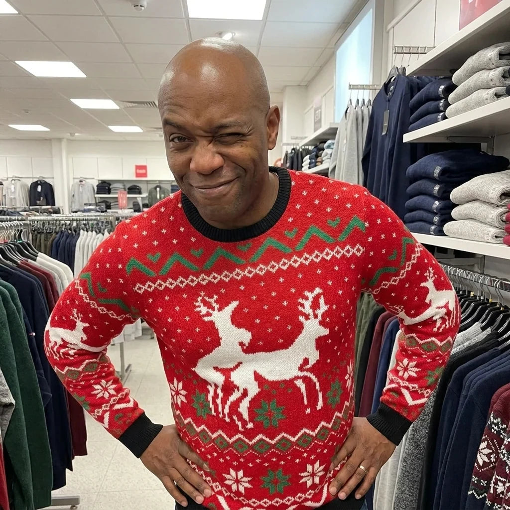 Be A Spicy Reindeer - Funny Christmas Ugly Sweatshirt