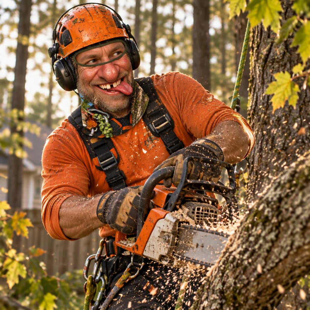 Funny Arborist Tree Climber Face Mask Balaclava